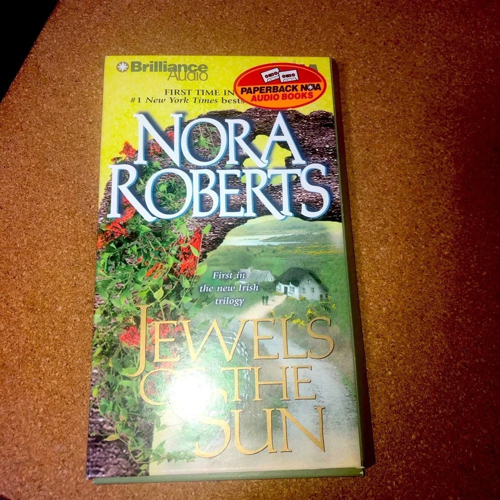 3/$15 Nora Roberts Jewels of the Sun Cassettes Audio Books